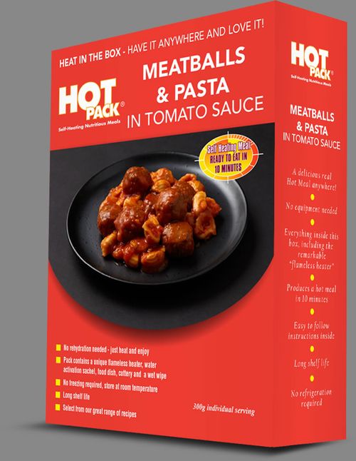 Self Heating Meal Box
